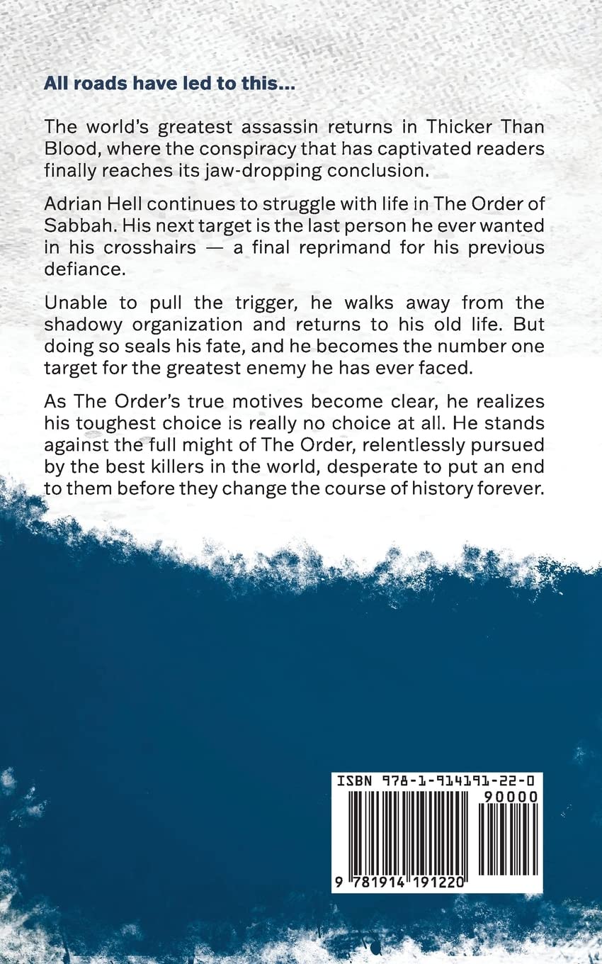 Thicker Than Blood: A Thriller (Adrian Hell Series, Band 7)