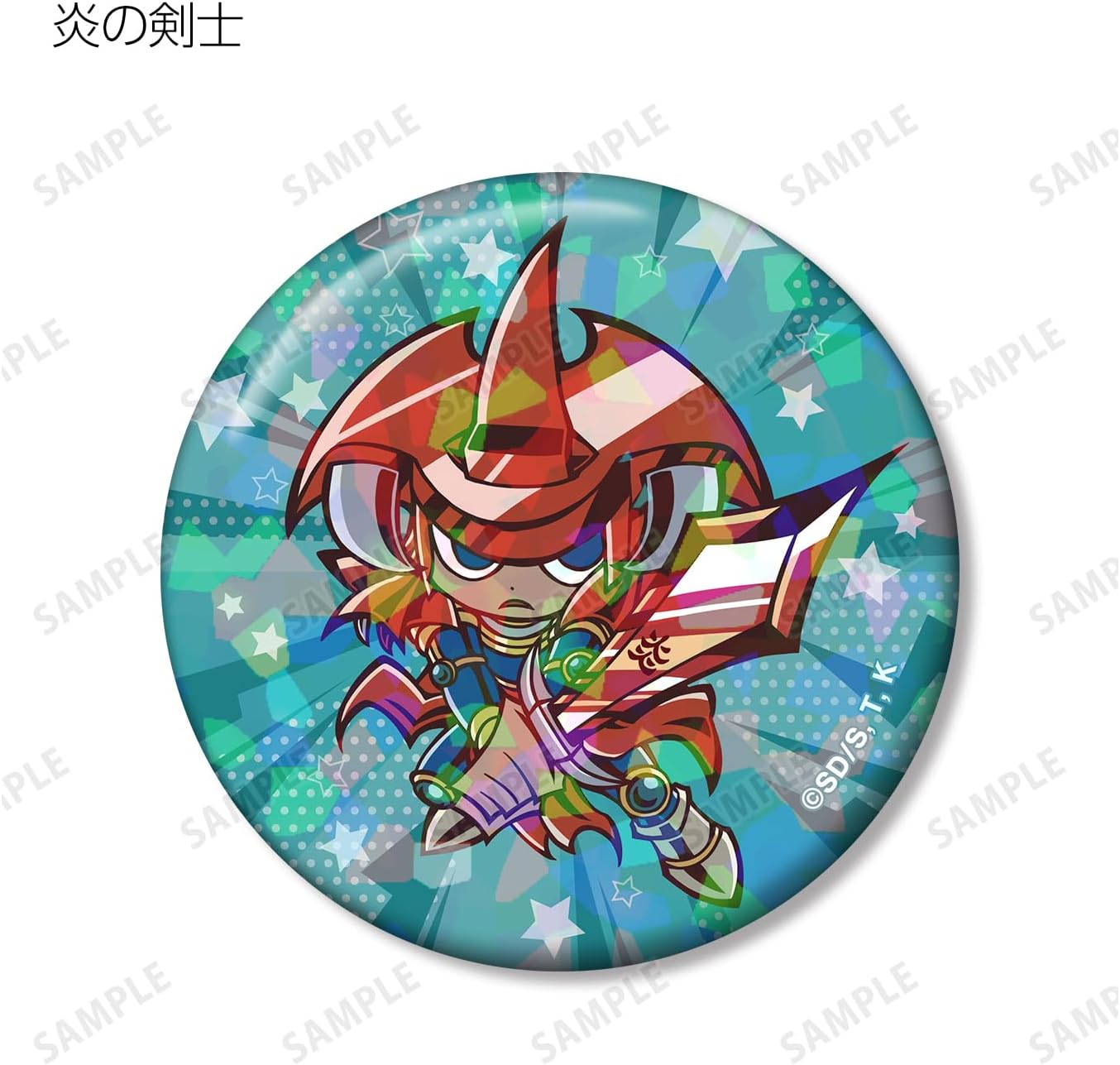 Yu-Gi-Oh Duel Monsters Trading Toons World Taste Deformed Vol. 4 Hologram Tin Badges Box of 10