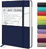STATIONERY ISLAND A5 Lined Notebook, Journal Lined Hardcover with 120gsm Premium Thick Paper, 180 Pages Hardback Ruled Note book for Writing, Working, Study, Blueberry