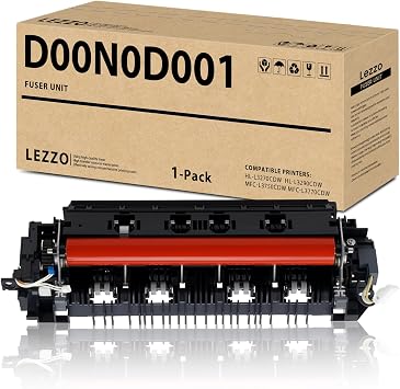 D00N0D001 Fuser Unit Kit 1-Pack Replacement for Brother D00N0D001 Fuser Unit for HL-L3270CDW HL-L3290CDW MFC-L3750CDW MFC-L3770CDW Printer 115V,150,000 Pages