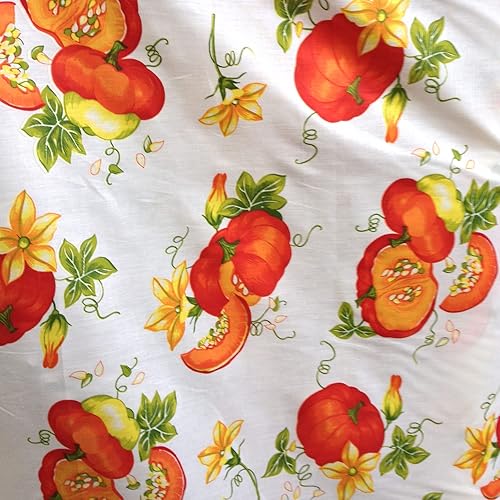 Miniatura 13 de Zen Creative Designs The Yard - Tela estampada de la colección de frutas de polialgodón, 58 pulgadas de ancho, tela con estampado de frutas