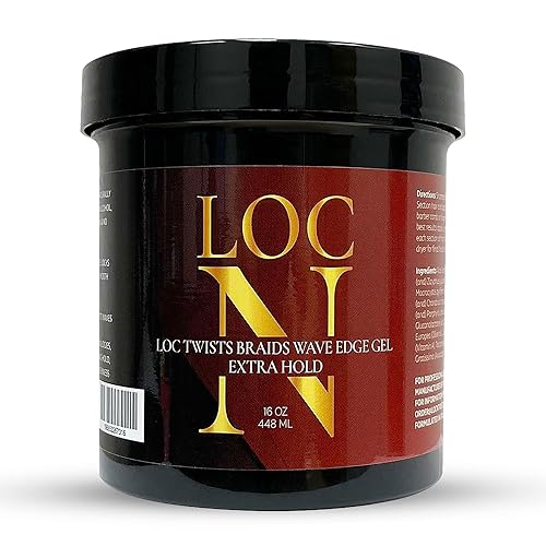 Miniatura 3 de LOC N GEL LOC Twists - Trenzas de borde ondulado de gel de 16 onzas sujeción adicional