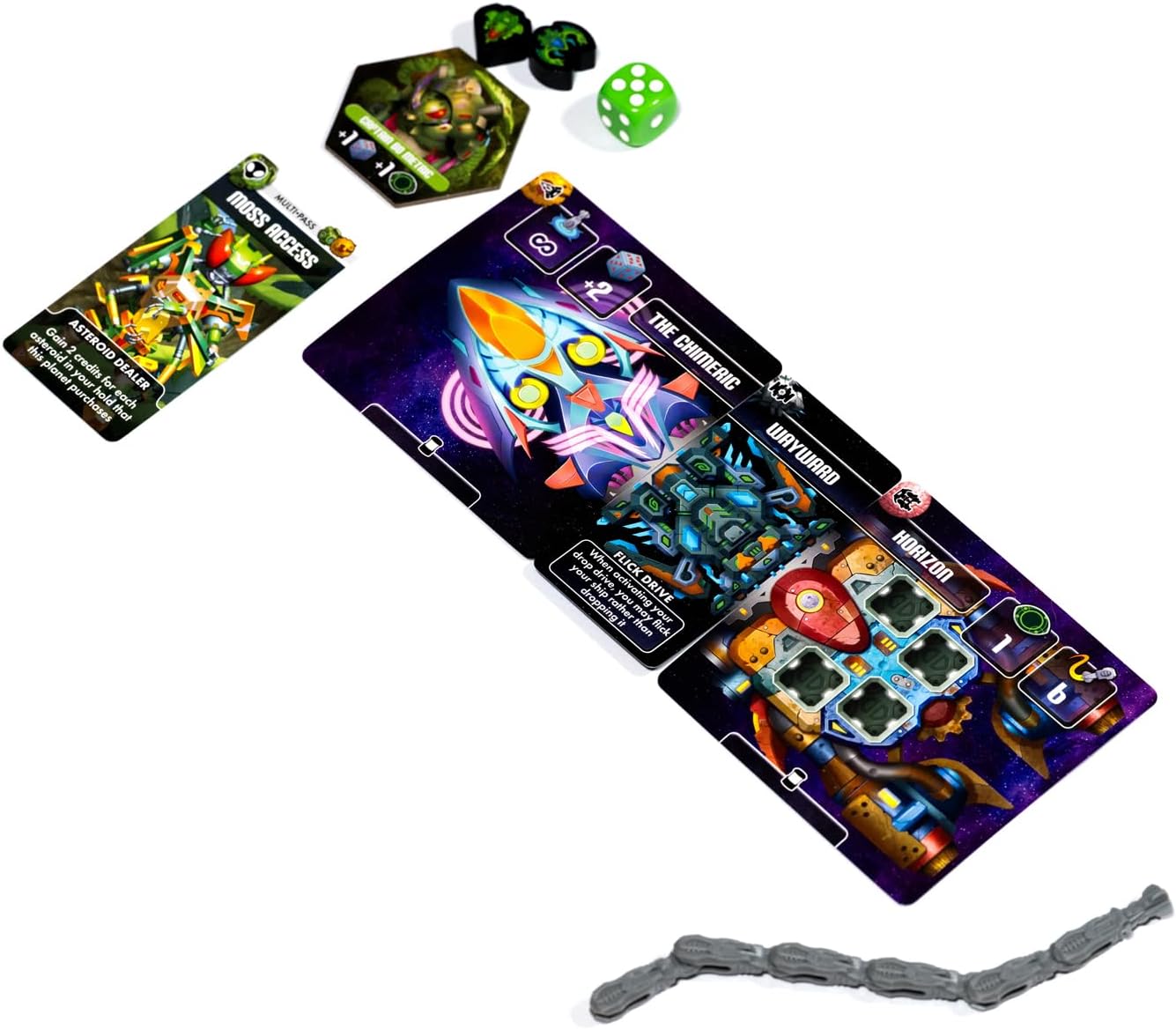 Drop Drive by Phase Shift Games – Space Adventure Drop-Style Board Game | 2-4 Players | Ages 8+ | 45-Min Strategic Sci-Fi Exploration | 3D Tabletop Mechanics | Family & Kids Game Night