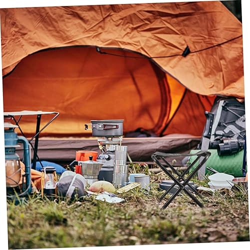 Miniatura 6 de Taburete plegable compacto Banco portátil ligero para acampar taburete plegable al aire libre