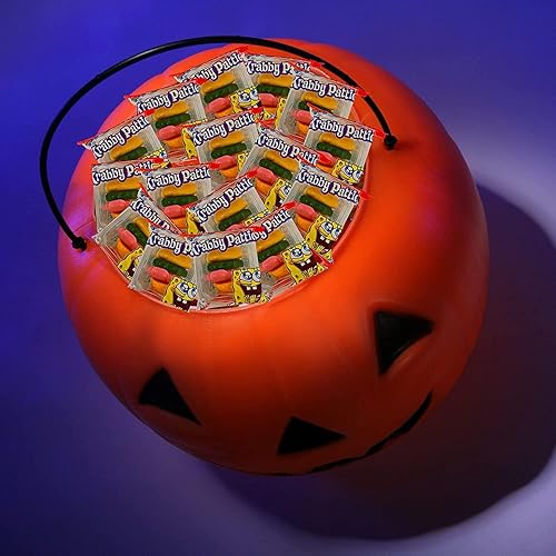 Miniatura 6 de Krabby Patty Gummy Candy  Esponja Bob envuelta individualmente en forma de hamburguesa  Trick Treat Deco de Halloween, cesta de Navidad, regalo de