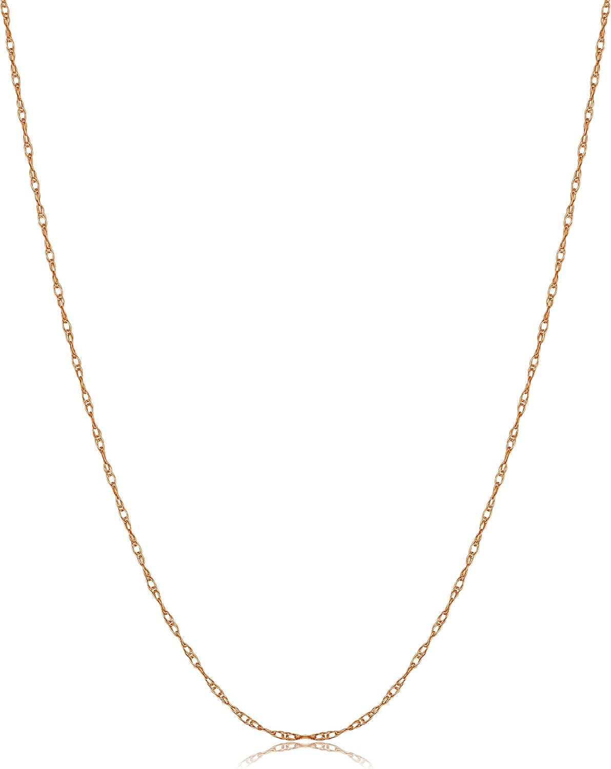 Rose gold 10k necklace Clearance