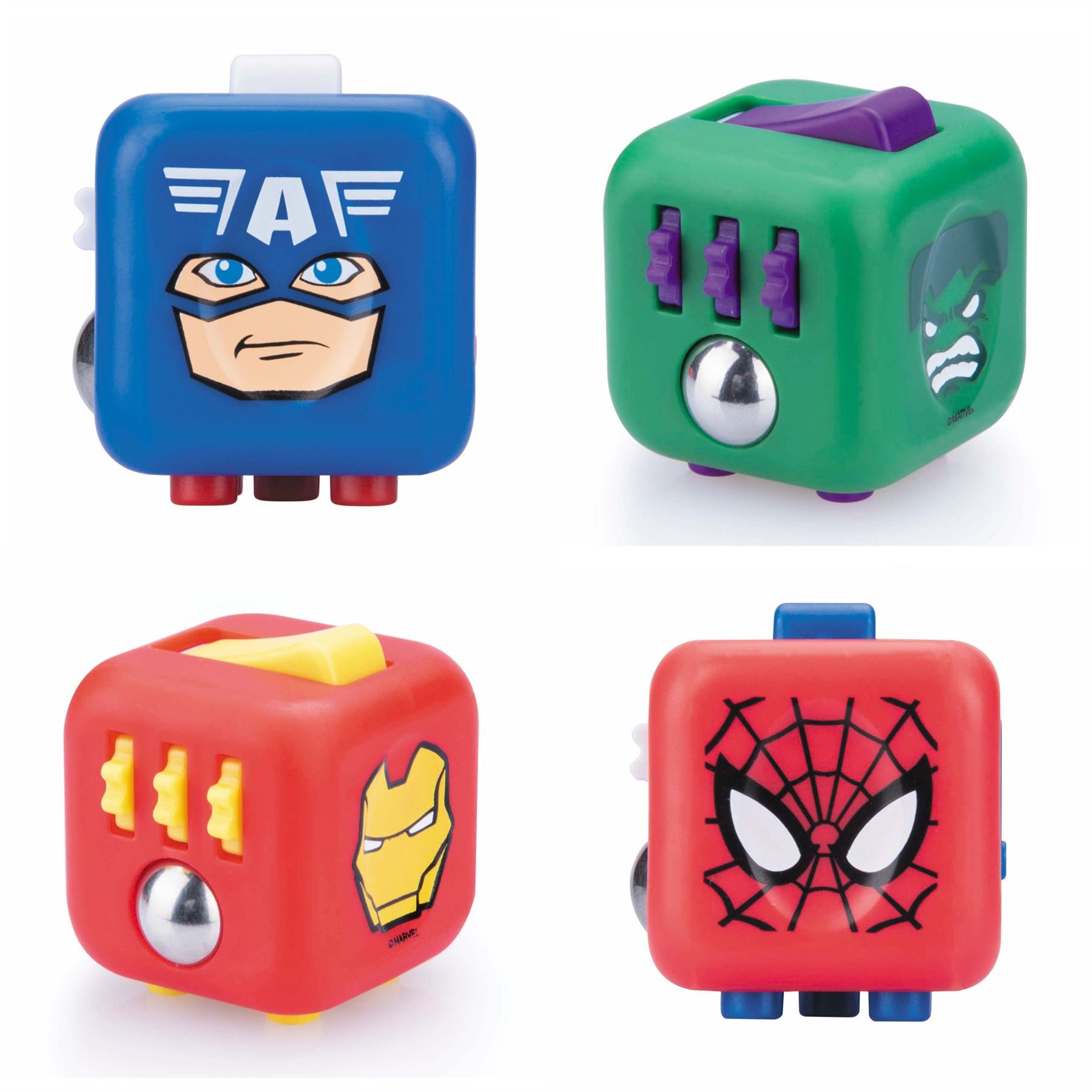 Official Marvel Captain America Iron Man Spiderman Hulk Zuru