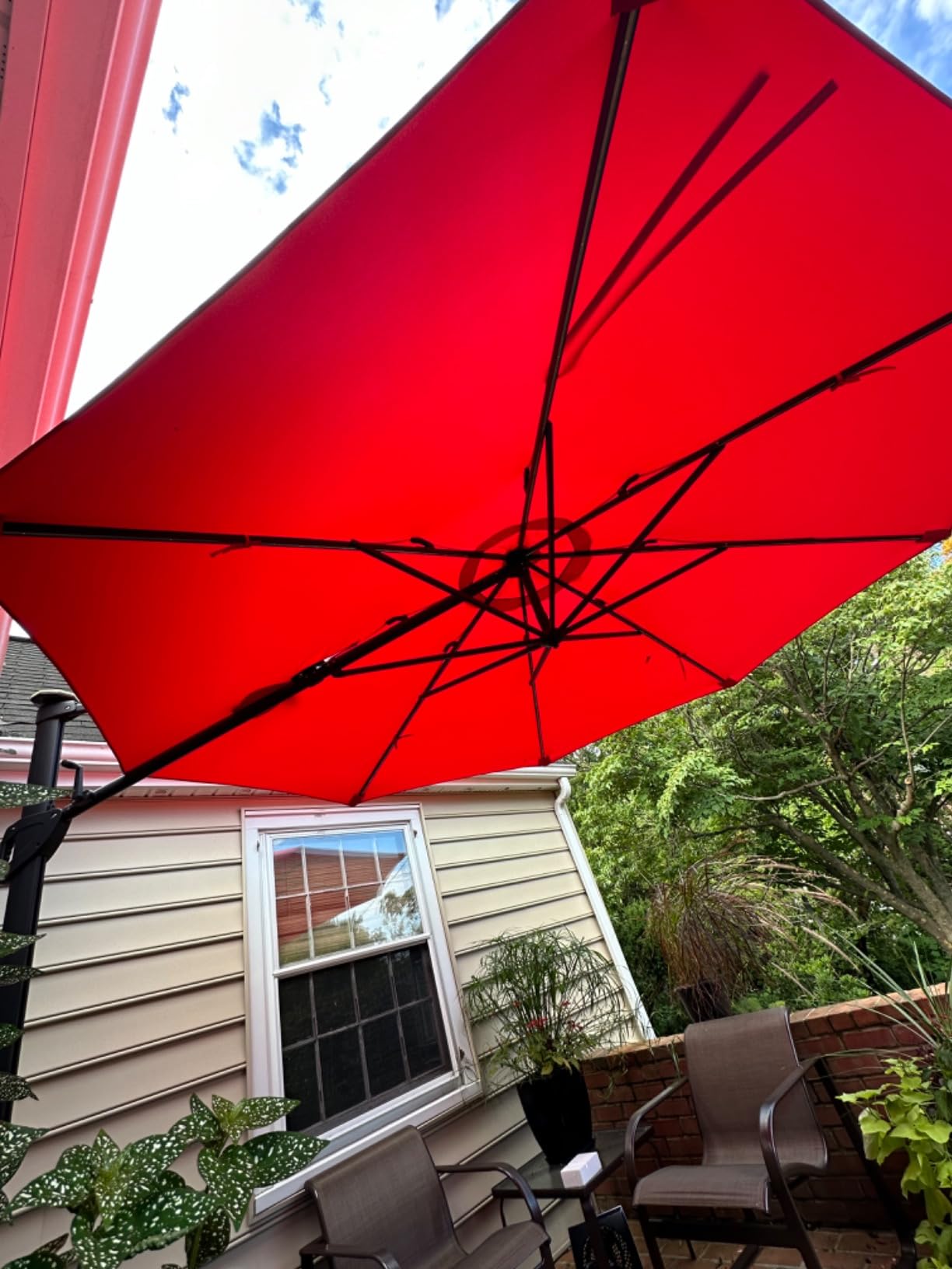 garden treasures patio umbrella model yjaf-819d Treasure 11 ft Octagonal Outdoor (High-Perform This large umbrella is the ideal shade solution for your outdoor living spaces Treasure Garden 9 ft. Aluminum