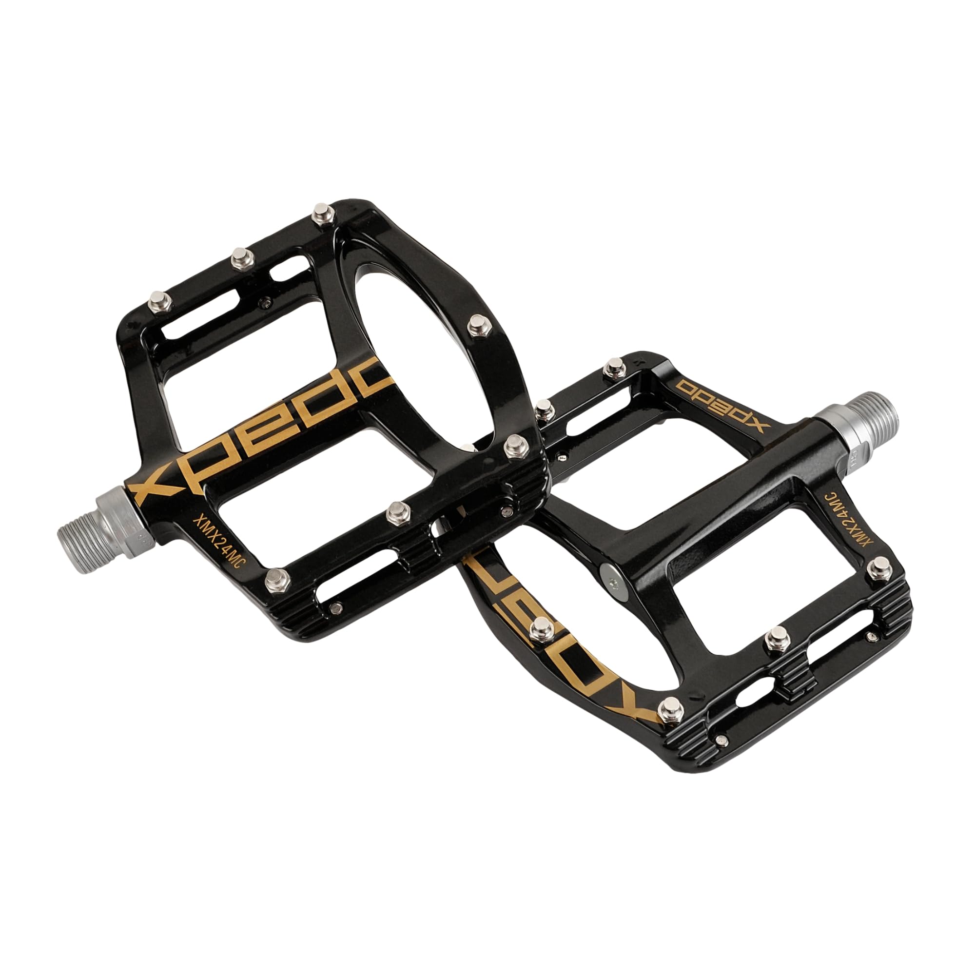 XPEDO アルミ フラットペダル ブラック XPEDO アルミ フラットペダル ブラック 自転車用ペダル Xpedo