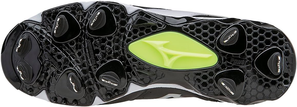 Mizuno 9-Spike Swift 4 Metal Fastpitch Softball Cleat - Black/White 5.5