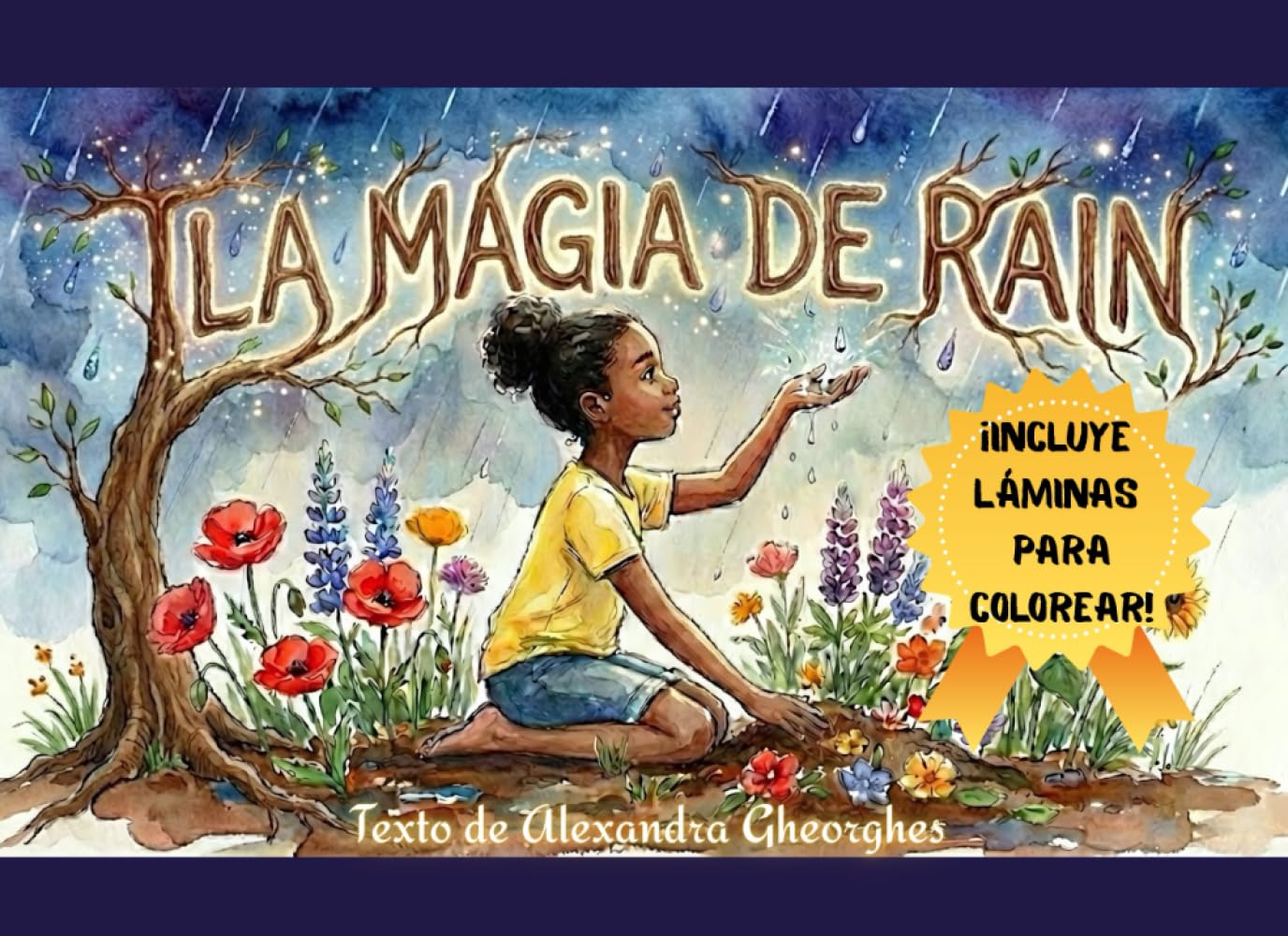 La Magia de Rain: Cuento infantil de diversidad y autoestima para superar el acoso escolar
