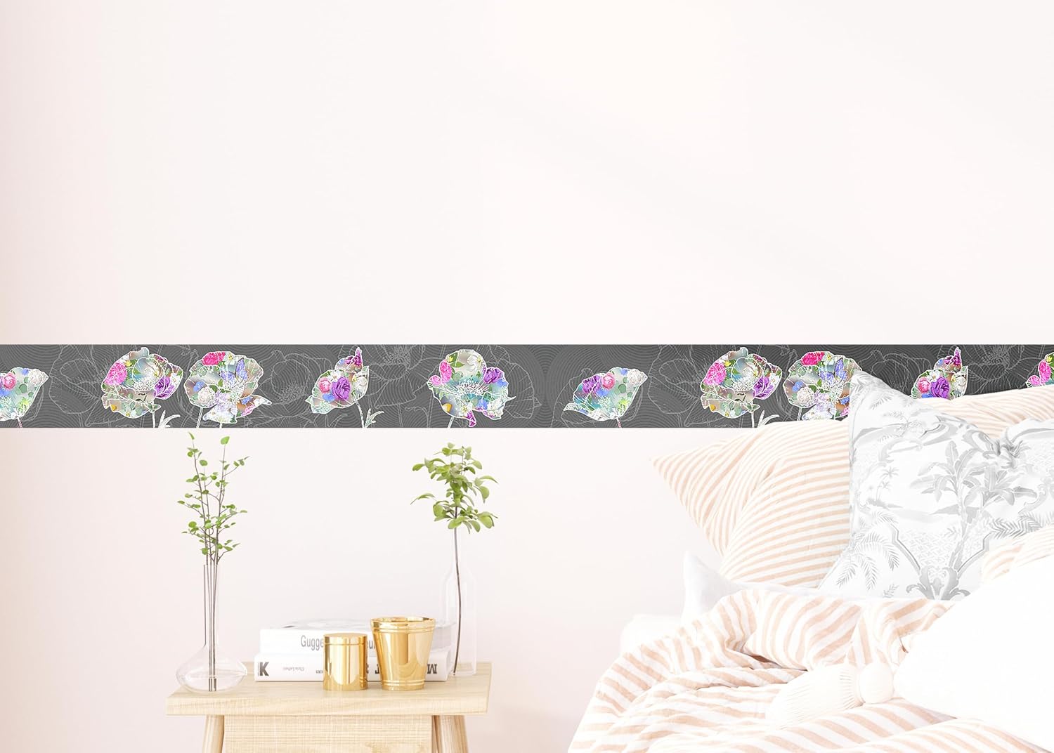 WB 8246 Border, 0.14 x 5 m /5,5 x 197 inches, Multicolor