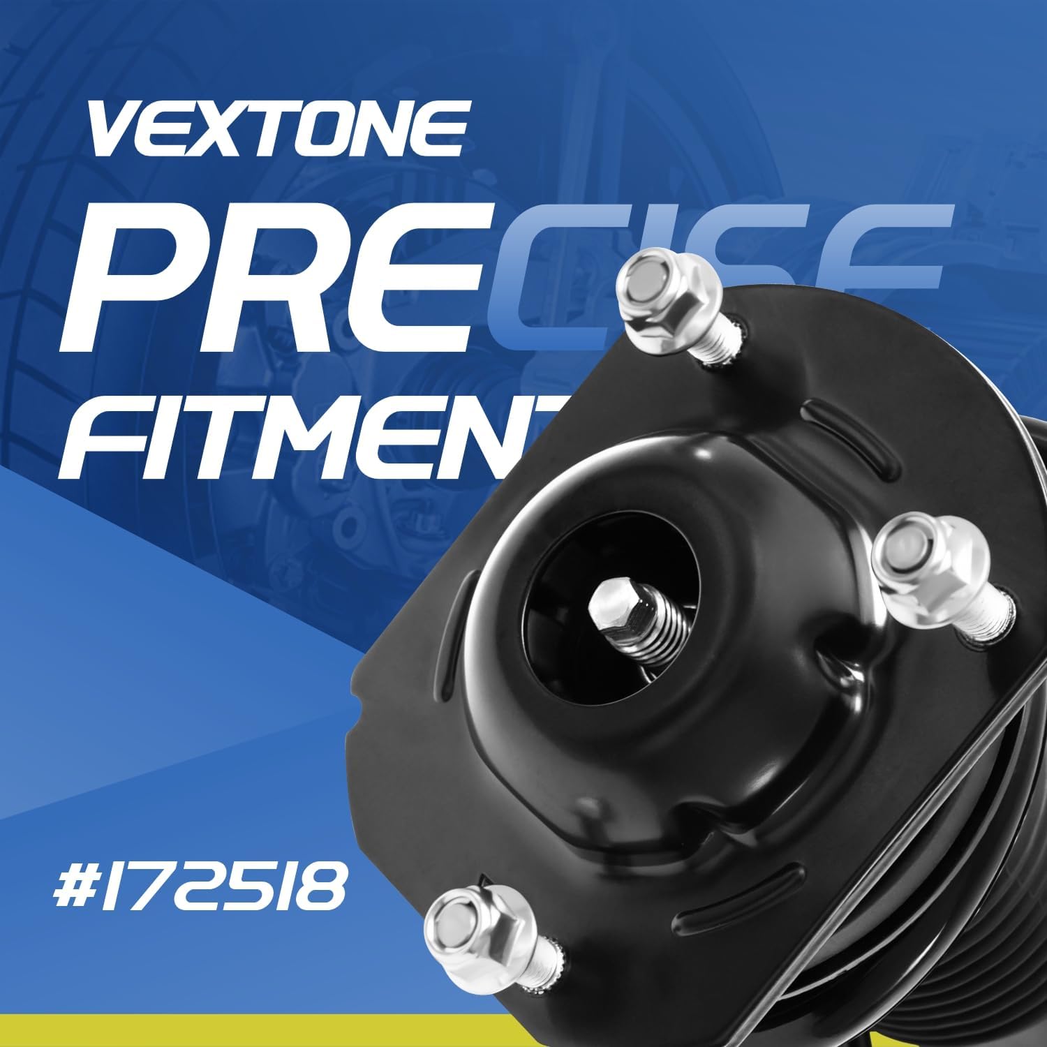 Vextone 2x Front Struts Shocks Assembly - Fit for Buick Enclave 2008-2012, Chevrolet Traverse 2009-2012 - Quick Install Strut Driver Passenger Side Shock Absorbers Replace OE#172518