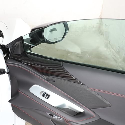 Vista 152 de CHEAYAR Cubierta decorativa para panel de interruptor de elevación de ventana, compatible con Chevrolet Corvette C8 2020-2023