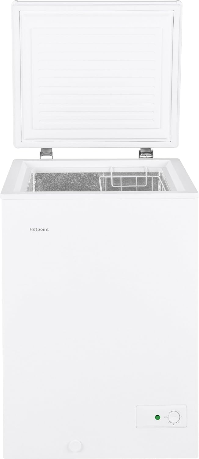 Hotpoint Chest Freezer 3.6 Cubic Ft. Complete With Quick Defrost