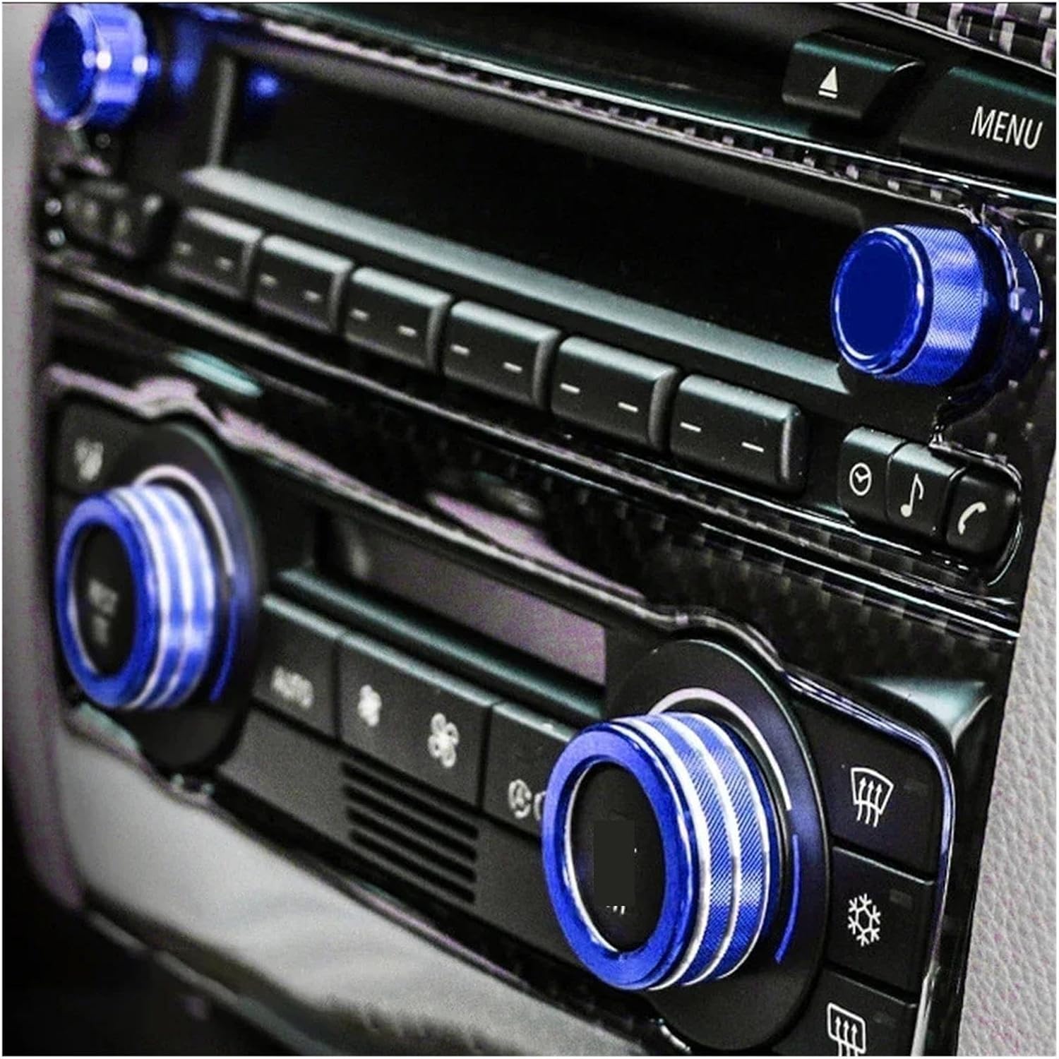 VEADONS Car Air Conditioner Knobs | Compatible with BMW E90 E92 320i 325i
