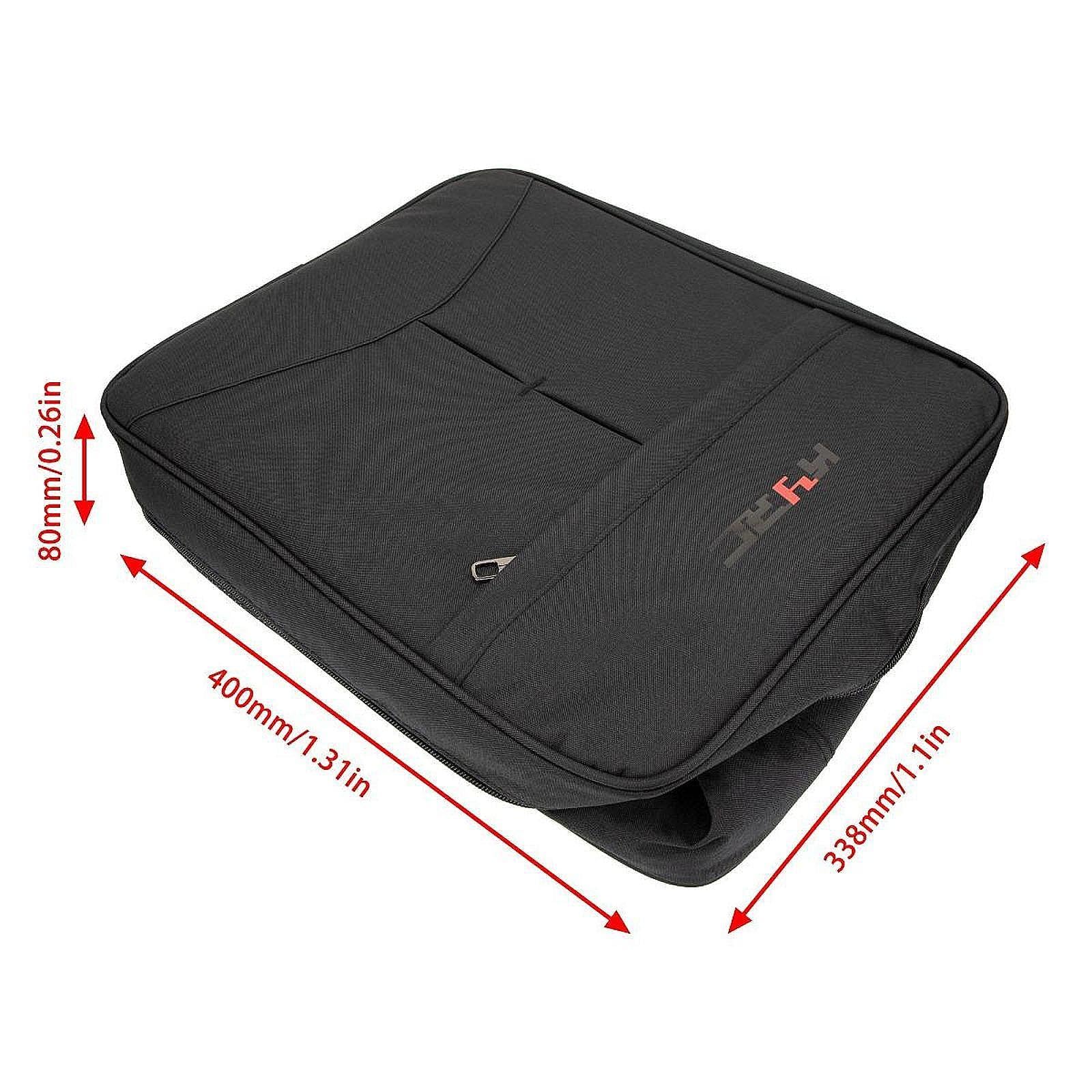 Milageto RC Car Bag Funda Portátil para Coche Radiocontrolado con Bolsillos Tela Ligera Y Duradera Protección contra Golpes Adecuada para Transporte Y, Negro