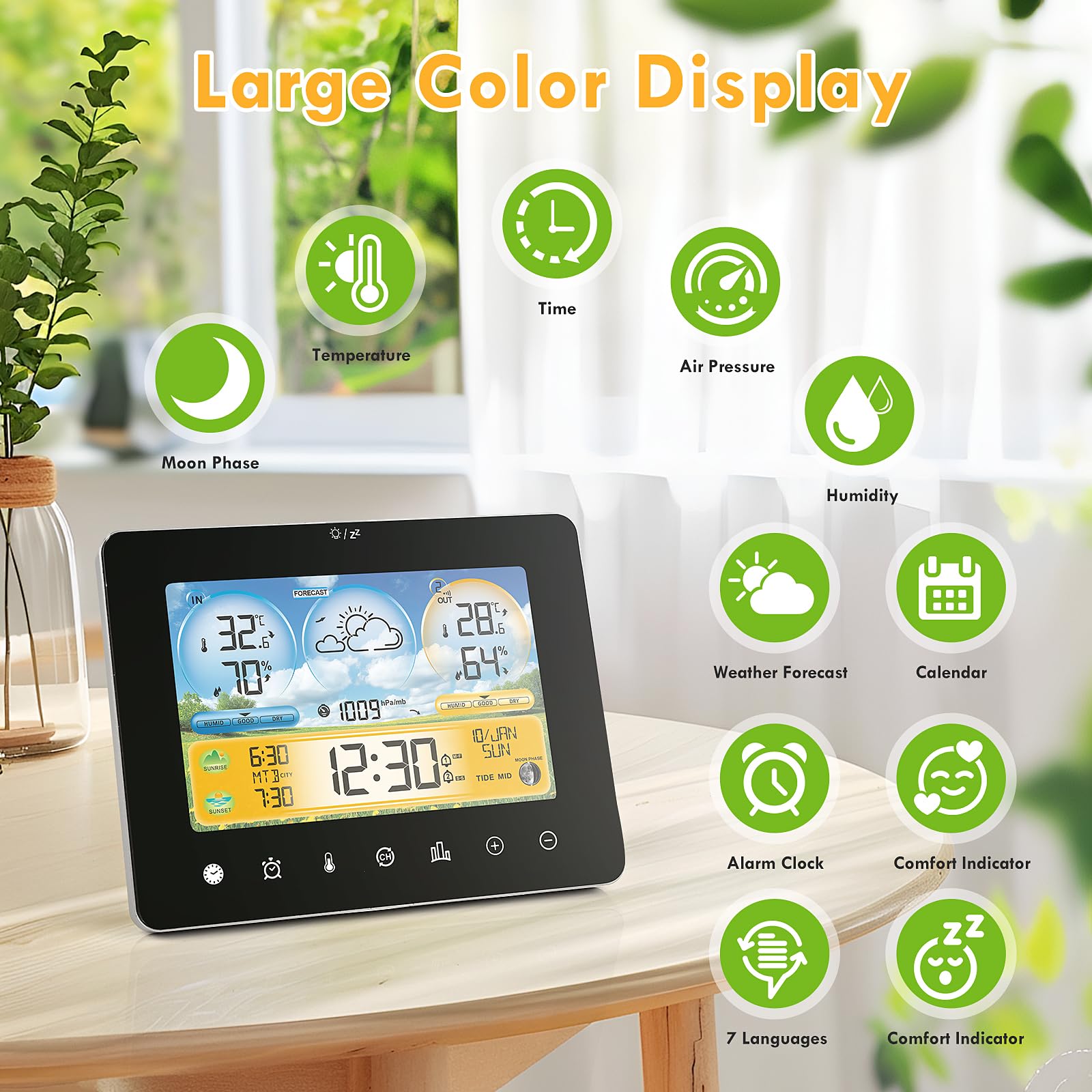 6-Way Passage Door Latch - Square Spindle Replacement For Design House Locksets