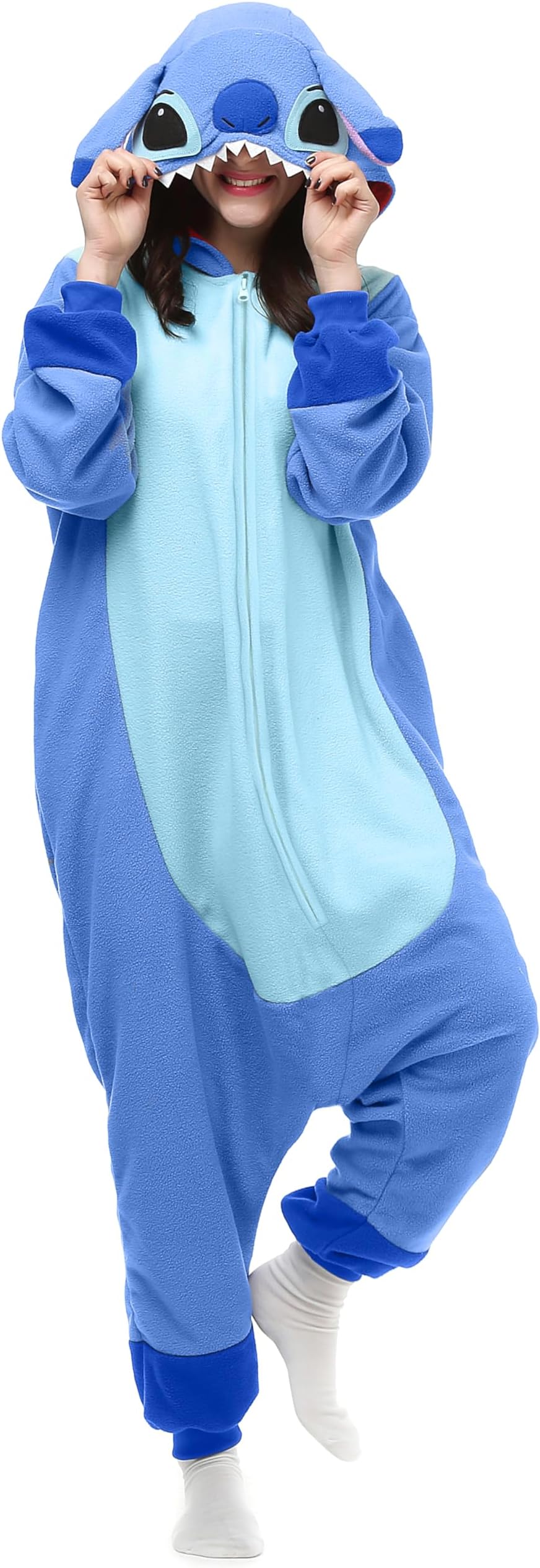 LABULA Unisex Adult Onesie Animal Pajamas Halloween Cosplay Sleepwear