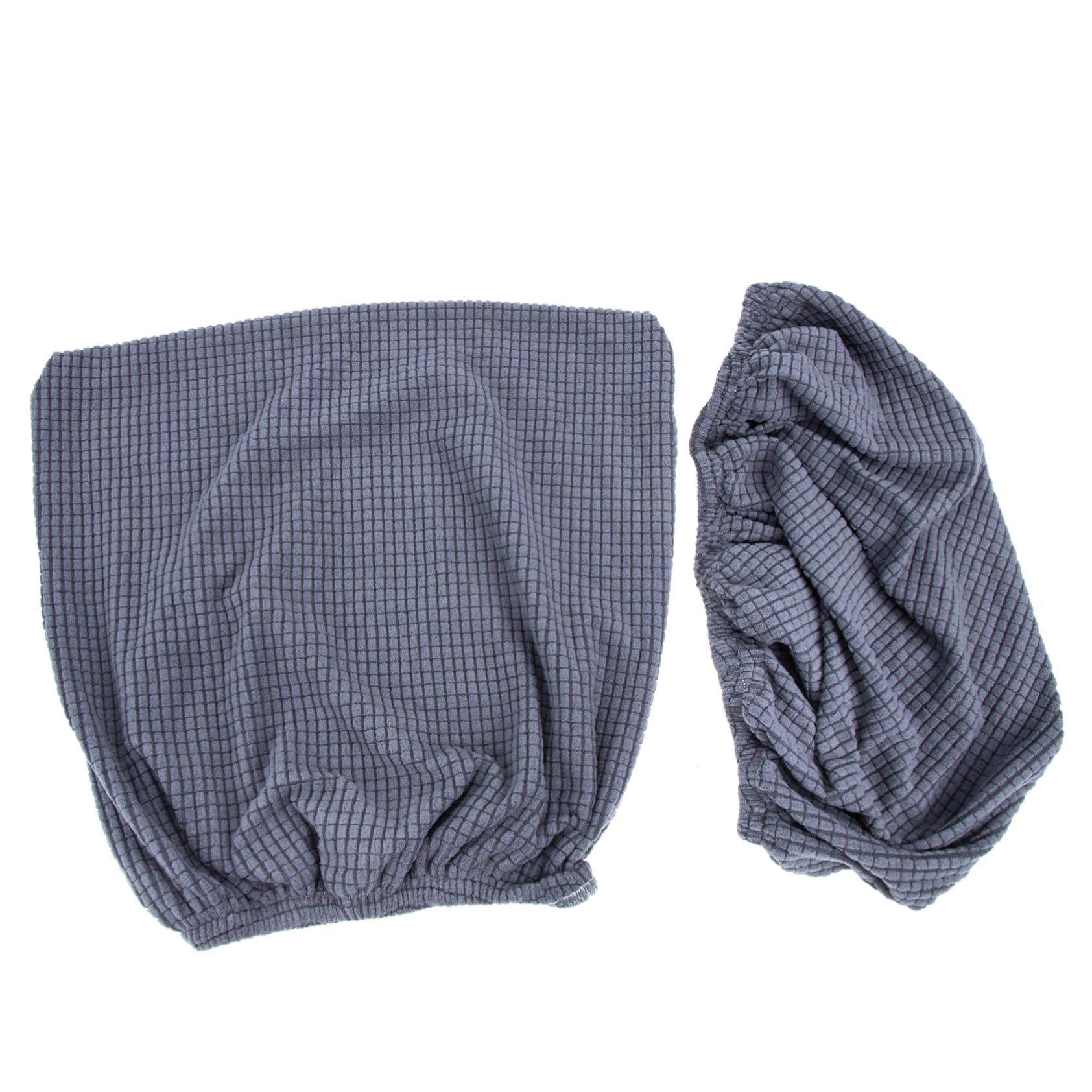 Fundas elásticas para sillas de oficina y ordenador en color negro lavable