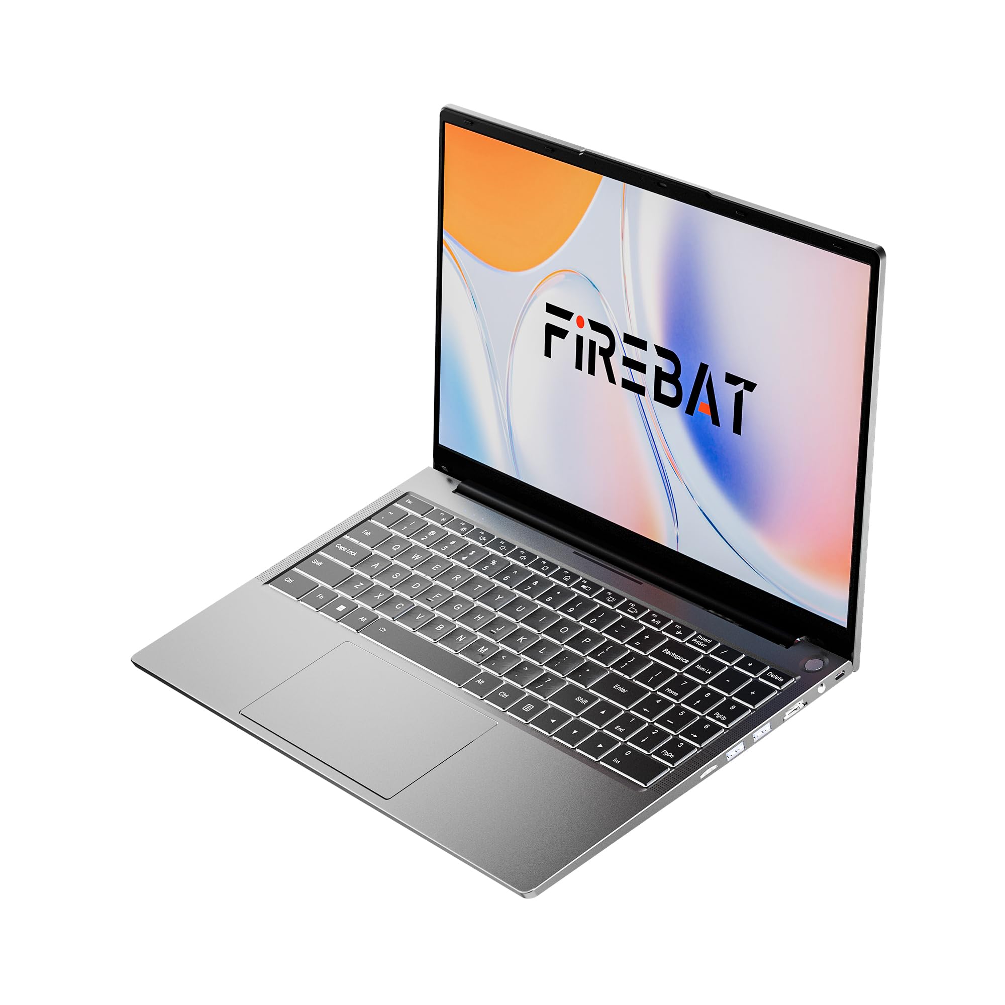 FIREBAT AS1 Laptop closed, showing the FIREBAT logo on the lid.