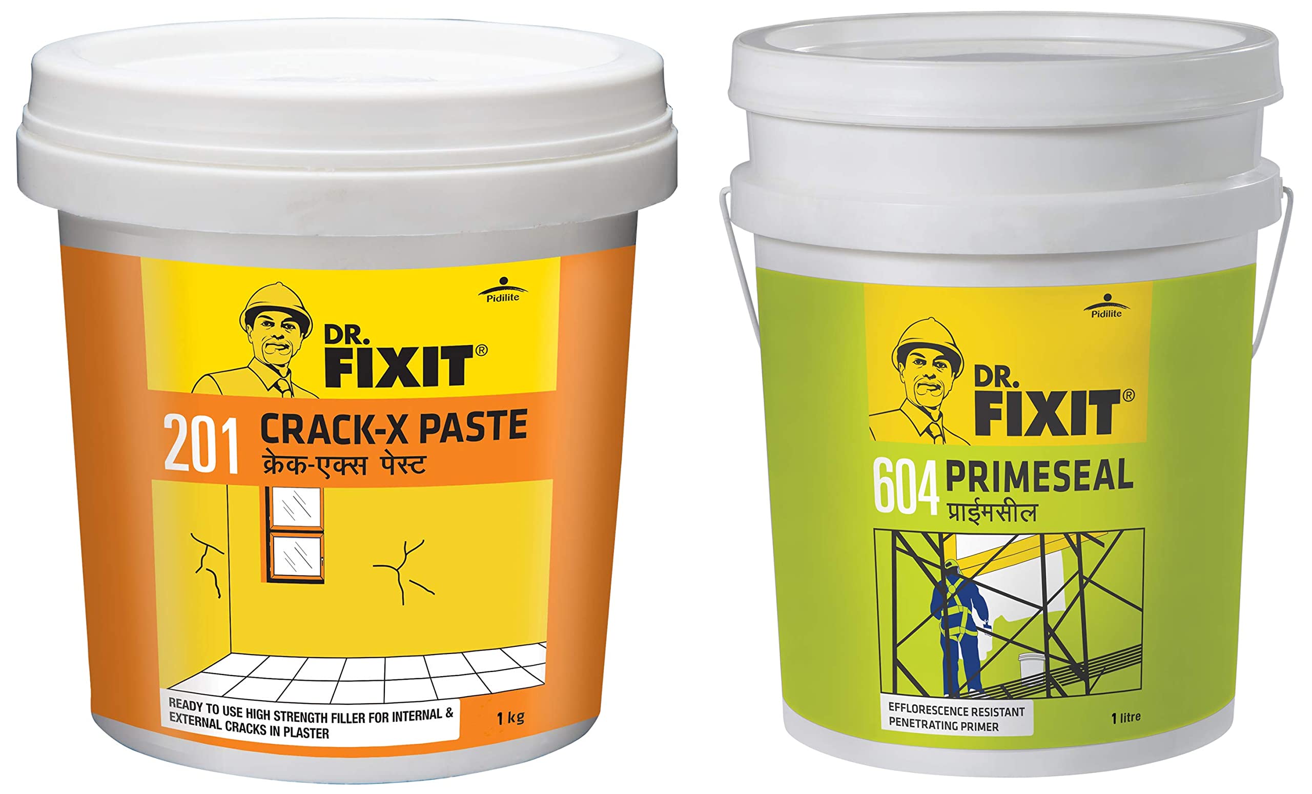 Buy Dr. Fixit 201 Crack X Paste, Crack Filler 1Kg+Dr.Fixit 604