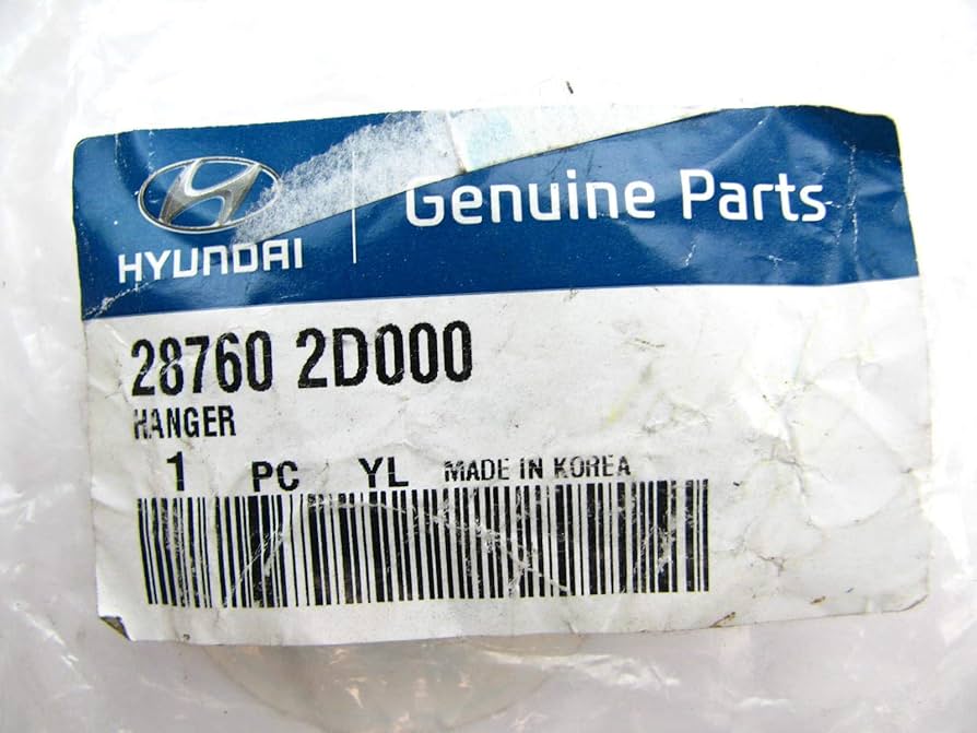 Amazon.com: Hyundai Genuine 28760-2D000 Exhaust Hanger