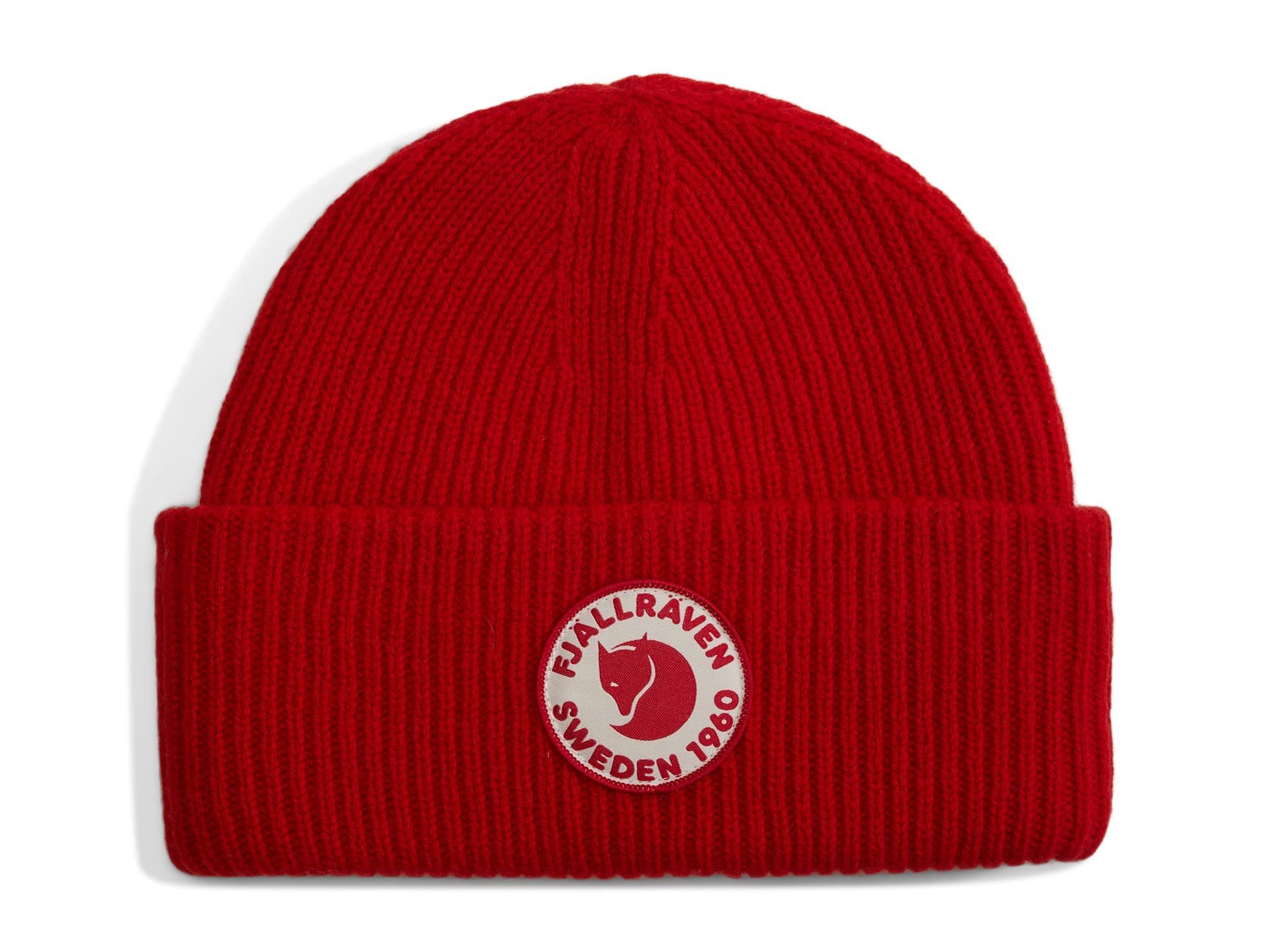 Fjallraven Red Fjällräven 1960 Logo Beanie - True