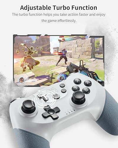 Miniatura 3 de Hall Effect Switch Controller, Wireless Switch Pro Controller for SwitchLiteOLED, Switch Remote Gamepad with Hall Effect Joystick, Adjustable