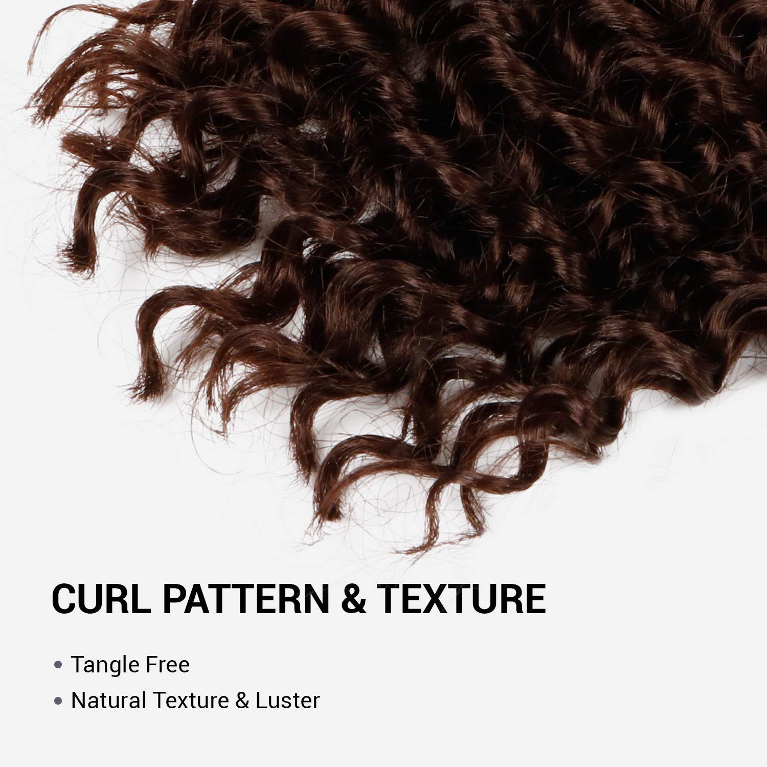 6 Pack 20 Inch AU-THEN-TIC Authentic Synthetic Hair Crochet Braids Brazilian Twist 20" (6-PACK, 33)