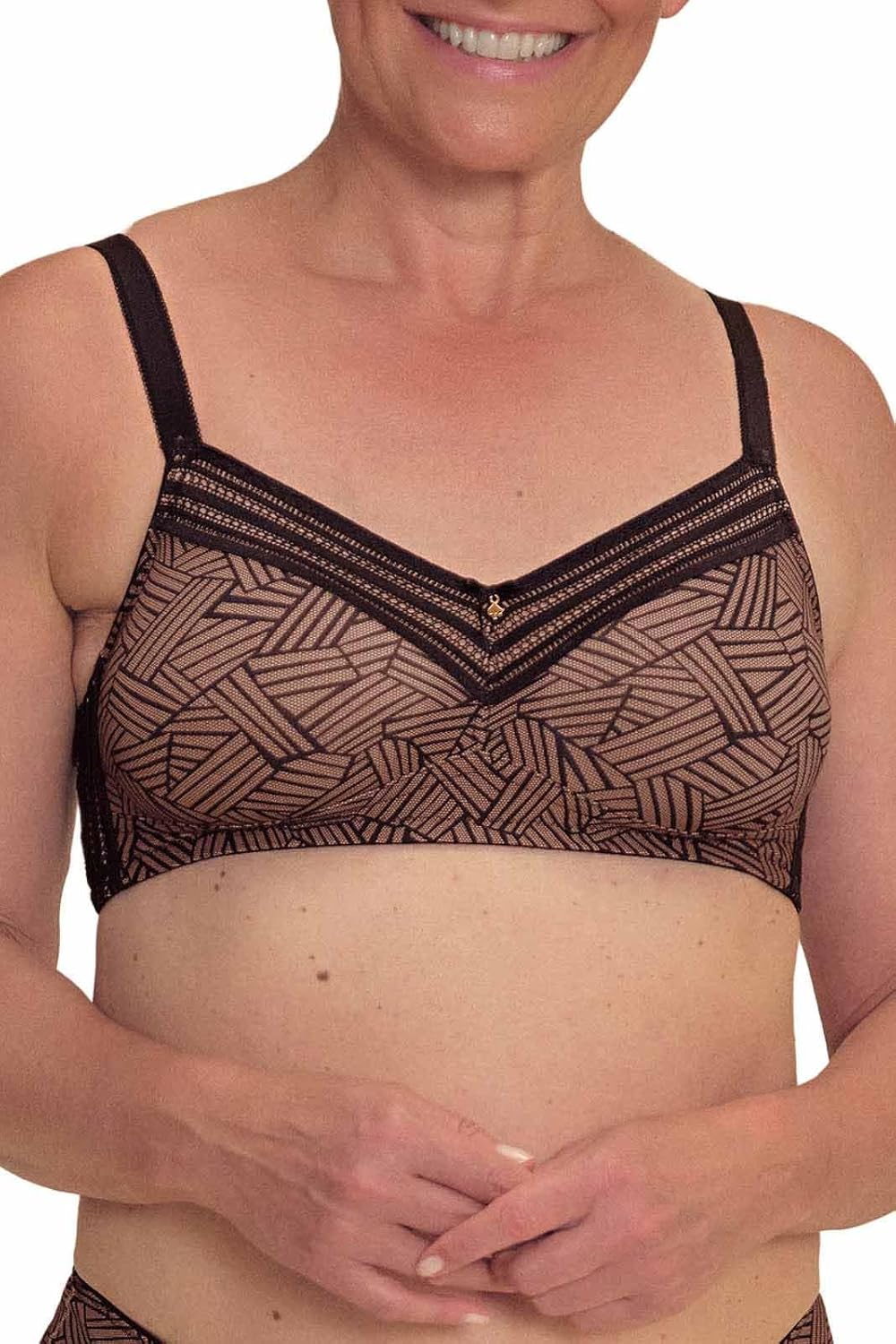 Amoena Women's Brooke Wire-Free Masectomy Bra