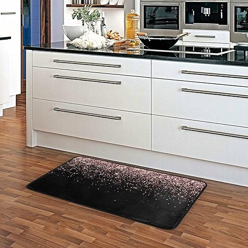 Vista 60 de Gredecor Alfombra de cocina de abeto de invierno, diseño de pájaros, antifatiga, Navidad, invierno, Navidad, decorativo, antideslizante, lavable