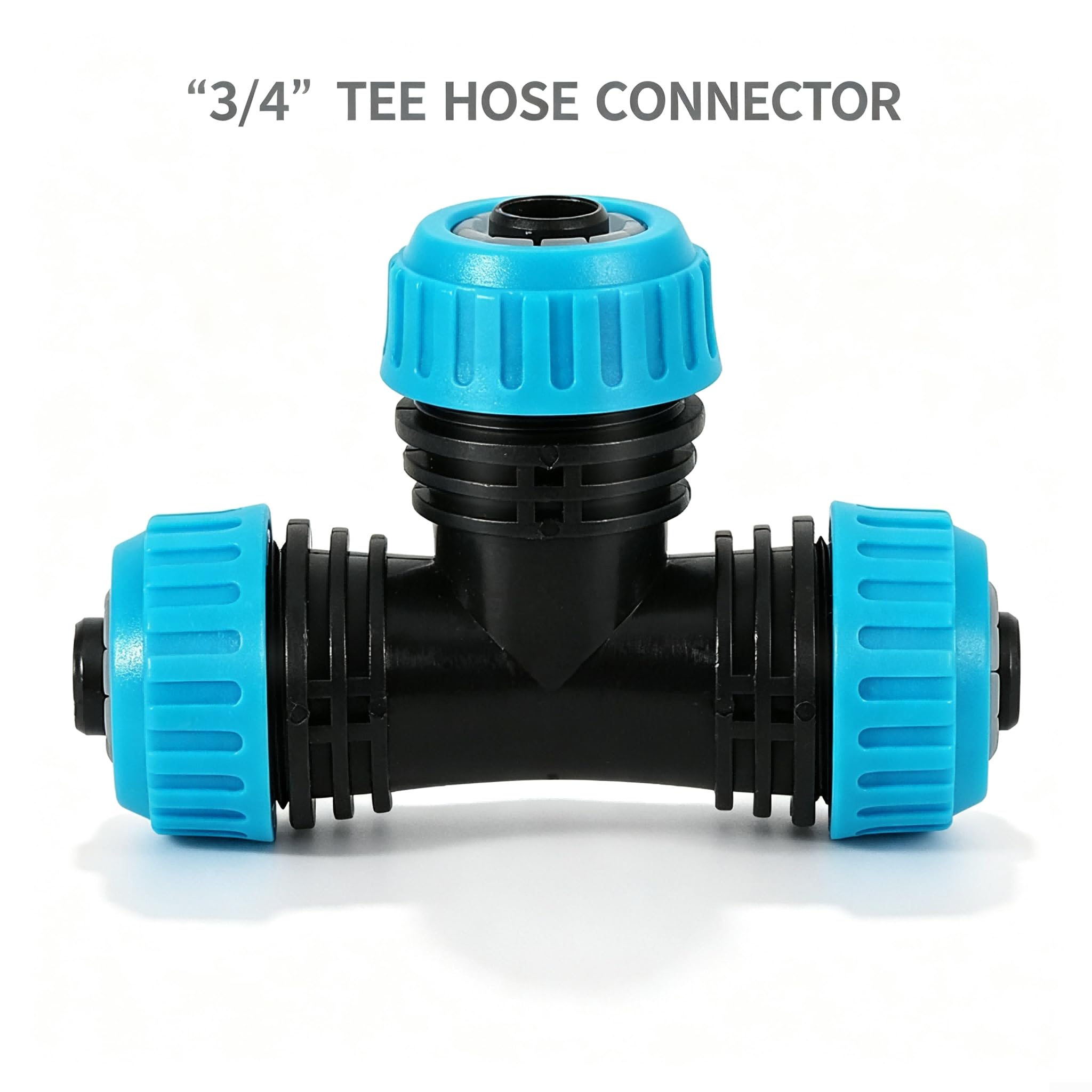Conector T Riego ABS 10pcs Jardín Exterior