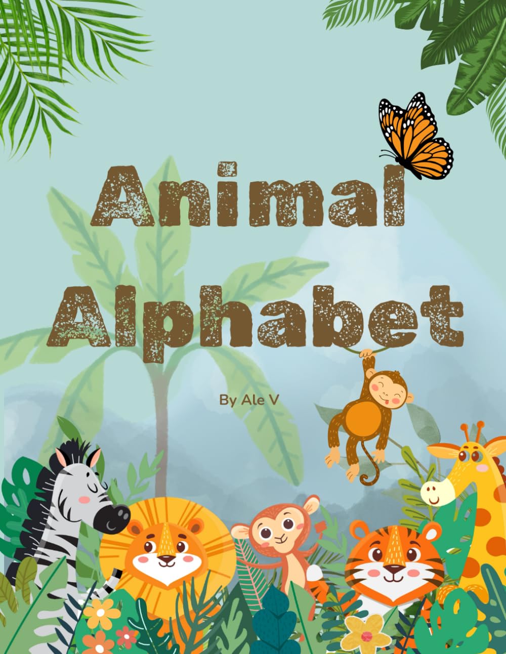 ANIMAL ALFHABET: A coloring journey through the ABCs of the animal world