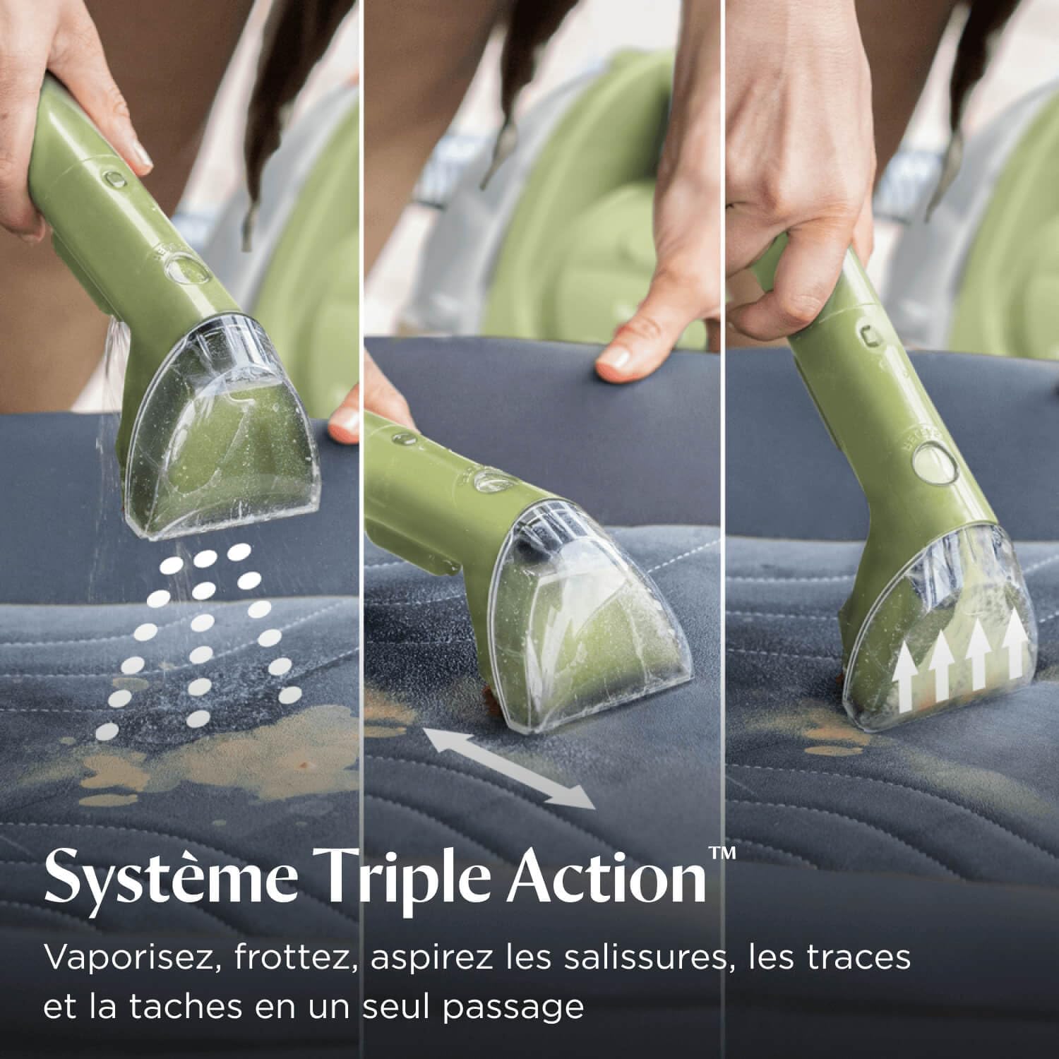 BISSELL Little Green 4098N: Shampouineuse Puissante et Compacte pour un Nettoyage Quotidien Impeccable - Image détaillée