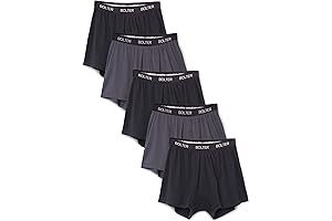 Izod Men's 5-Pack Cotton Stretch Boxer Briefs