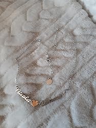 Collana Nome Intagliato in Argento 925