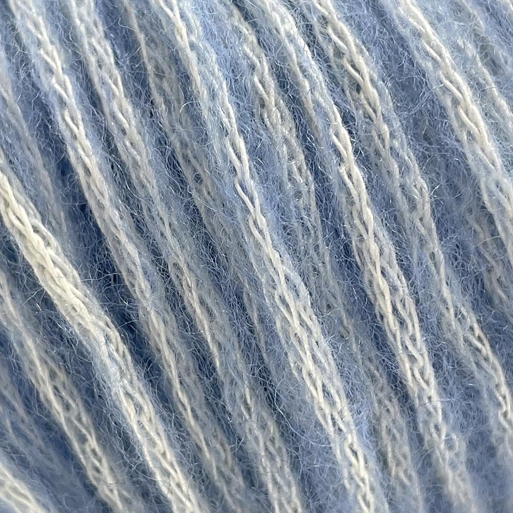 Frida's Wollhaus Concept By Katia Gomitolo Di Lana 50g (105m) Colore 115 Jeans, Mix Cotone E Lana Merino, Ferri 4.5-5 Mm