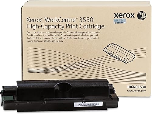 Xerox WorkCentre 3550 - Cartucho de tóner negro de alta capacidad (11.000 páginas) - 106R01530