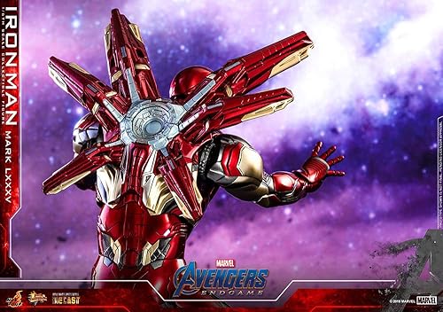 Miniatura 4 de Hot Toys Marvel Avengers Endgame - Figuras de Iron Man Mark LXXXV a escala 16 multicolor HT904599