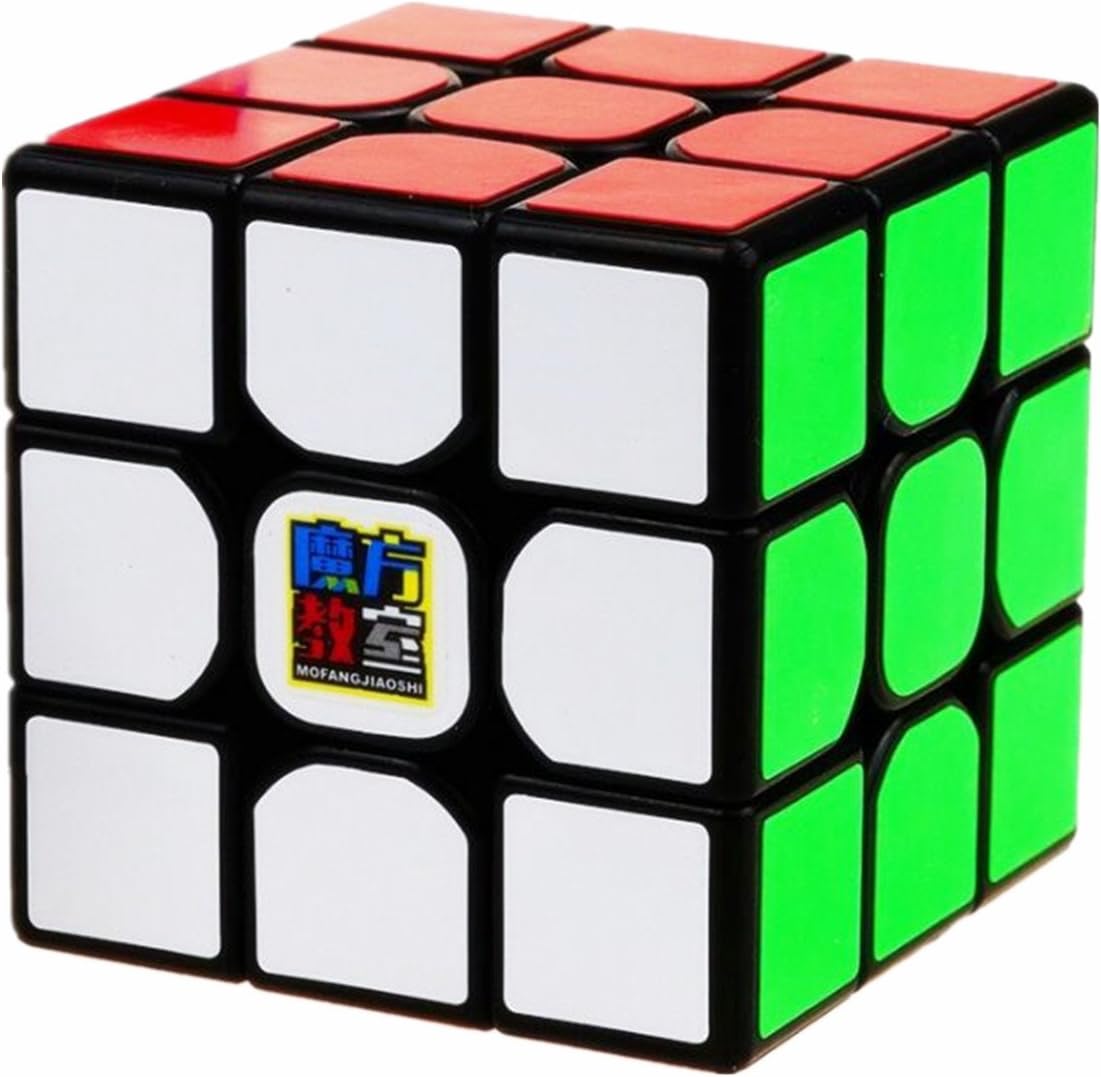 CuberSpeed Moyu MoFang JiaoShi MF3RS2 Black 3x3x3 Magic Cube Cubing Classroom MF3RS V2 3X3 Black Speed Cube