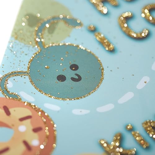 Vista 7 de Once Upon A Time Decoración para gorra de graduación de jardín de infantes, decoraciones de gorra de graduación con purpurina, decoración de gorra