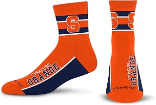 For Bare Feet NCAA mens Lil' Deuce Quarter Sock