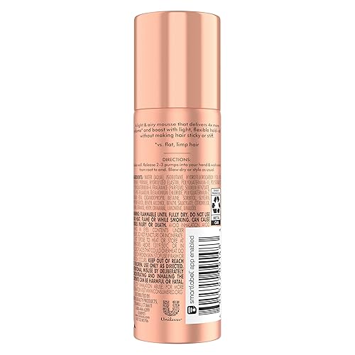 Miniatura 2 de Nexxus Espuma voluminizadora para el cabello, para volumen volumen mousse peinado 2 oz