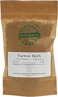 Yarrow Herb / Achillea Millefolium L / Achillée Millefeuille Herbe # Herba Organica # Common Yarrow, Millefeuille (50g)