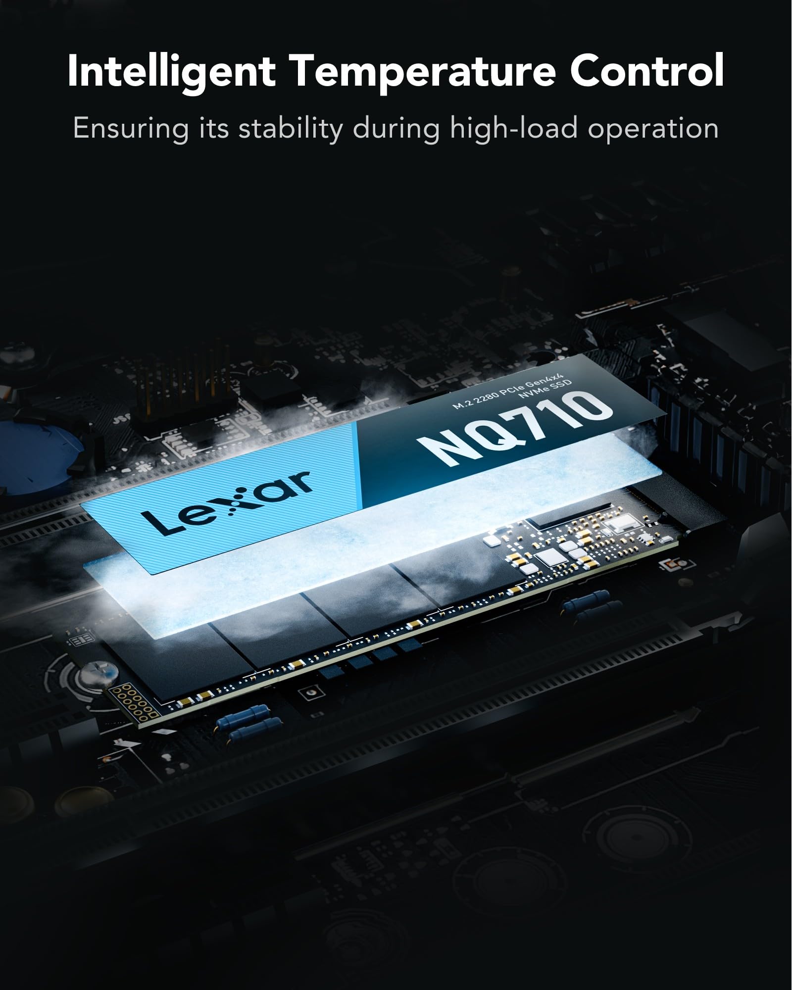 Amazon | Lexar NQ710 M.2 SSD 1TB、PCIe 4.0 Gen4x4 NVMe SSD