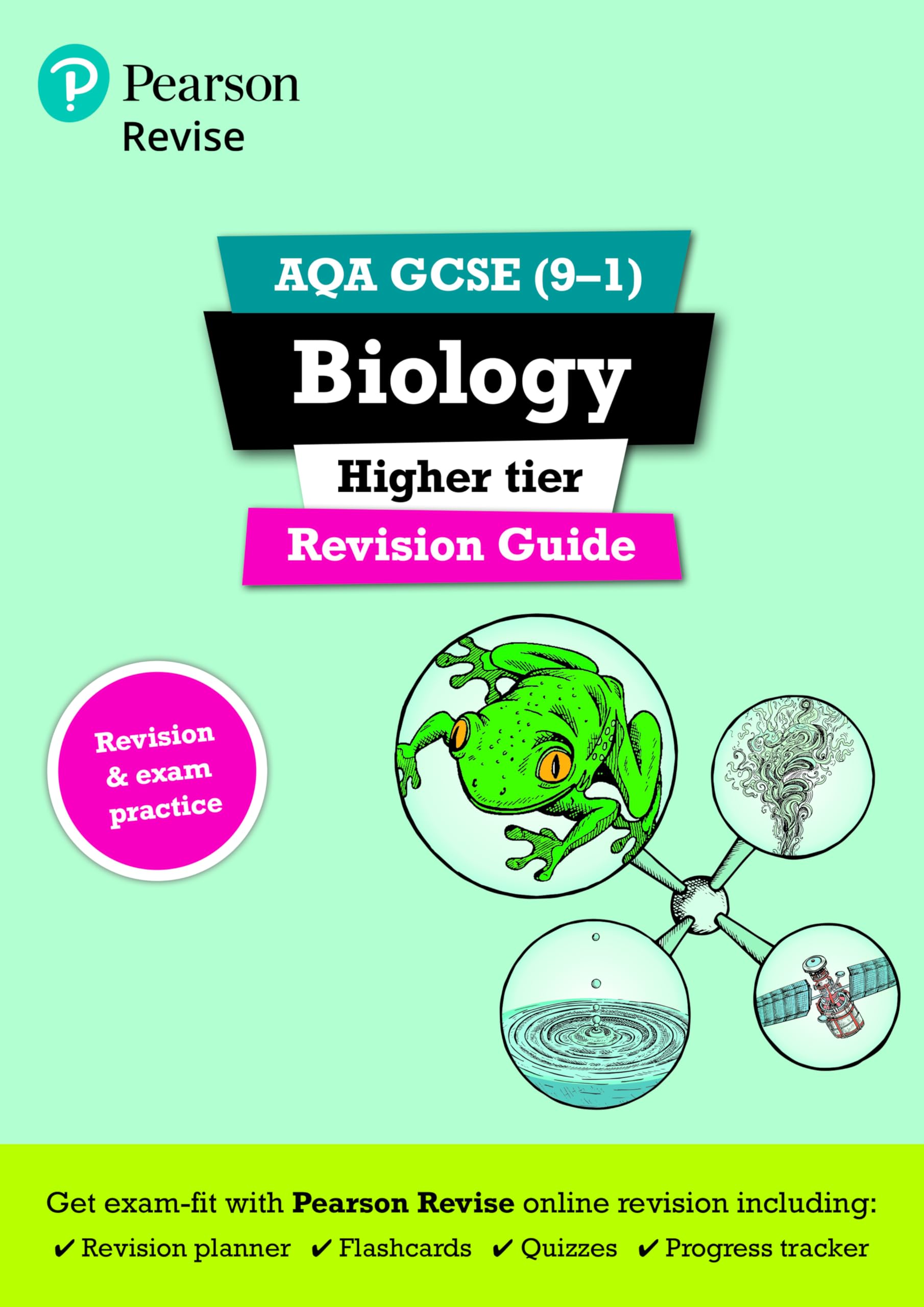 Pearson REVISE AQA GCSE (9-1) Biology Higher Revision Guide: for home learning, 2022 and 2023 assessments and exams (Revise AQA GCSE Science 16)