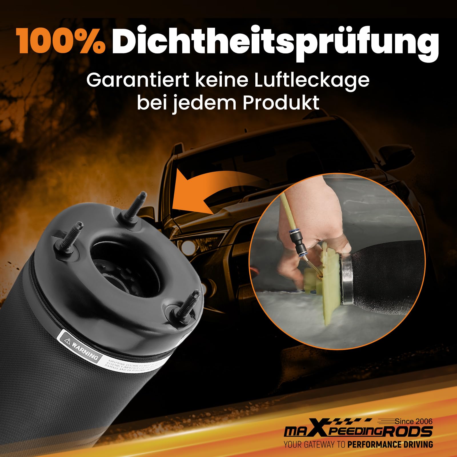 maXpeedingrods Airmatic Luftfederung Luftbalg vorne für W164 ML/GL Klasse 1643206013