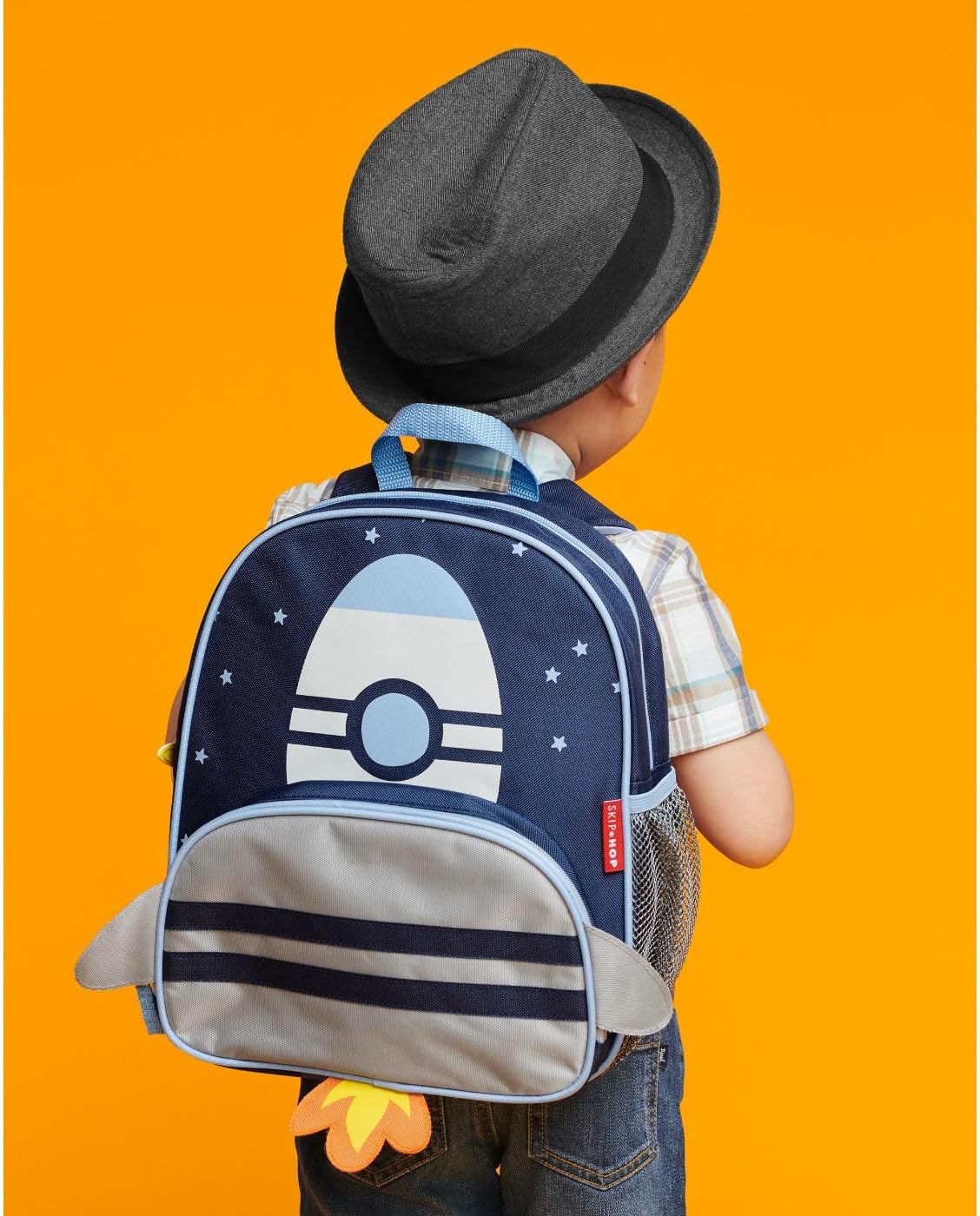 Skip Hop Sparks Kid's Backpack, Kindergarten Ages 3-4, Rocket