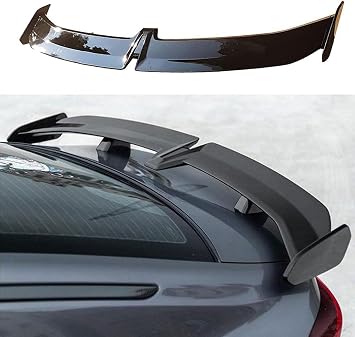 Rear Trunk Spoiler for Mitsubishi Eclipse 2005 2006 2007 2008 2009 2010 2011, Car Rear Trunk Spoiler Wing Spoiler Rear Roof Spoiler Decoration Accessories,Black
